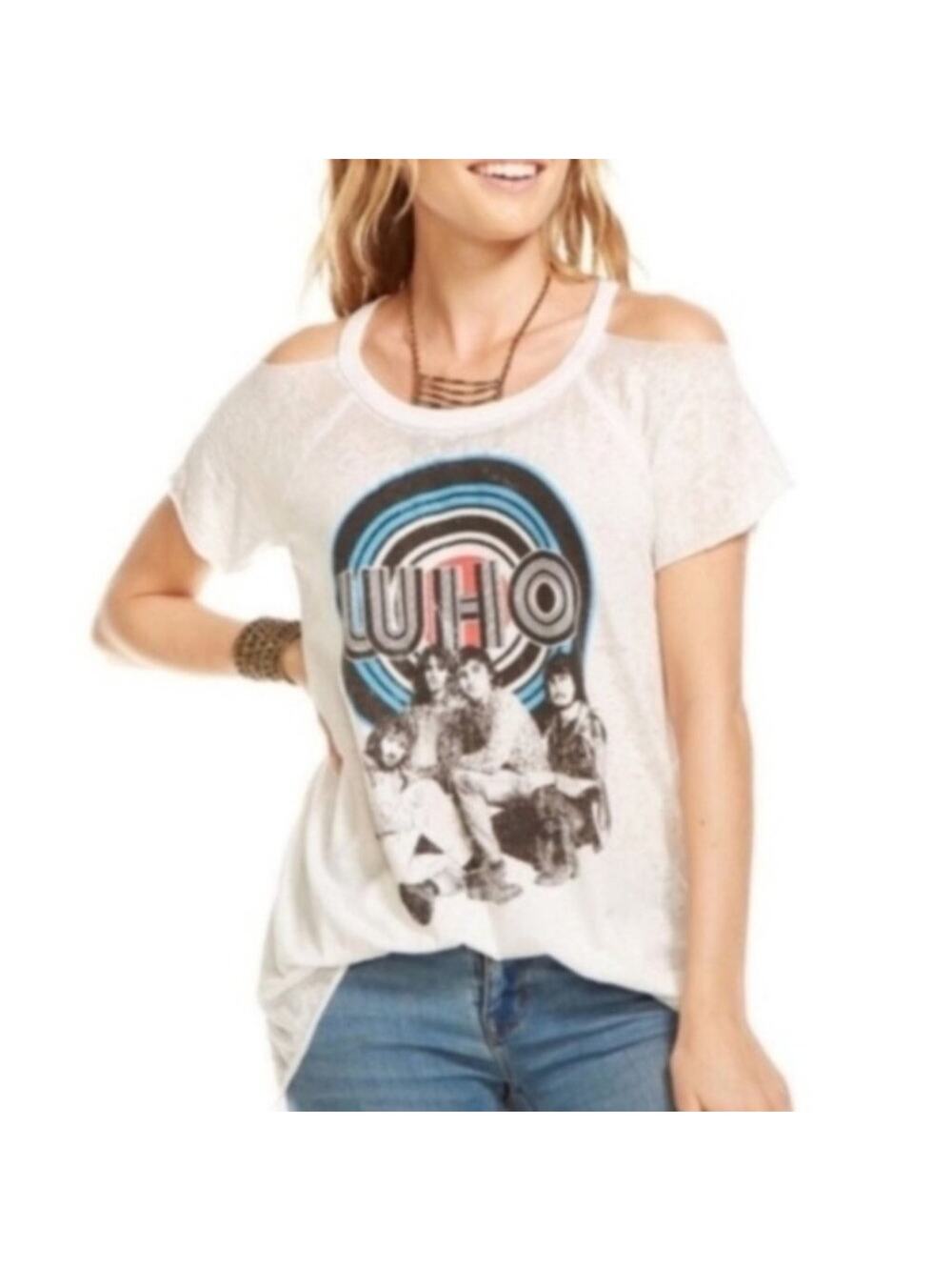 NWT Chaser The Who rock n roll graphic tee‎ T-shirt